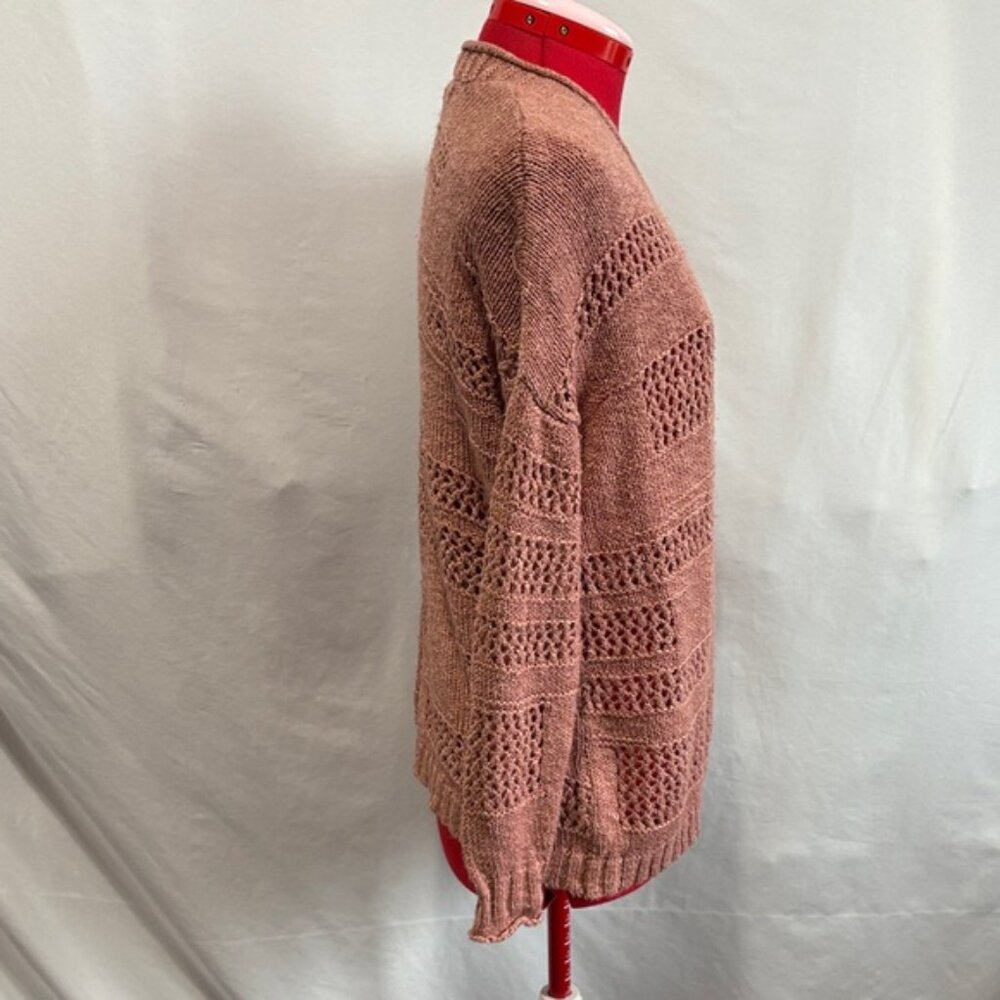 Maurices Women's Textured Knit Cardigan - Tan MM406 - Picture 3 of 7